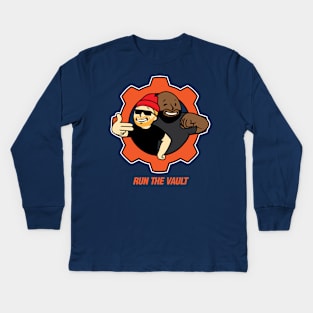 Run the Vault Kids Long Sleeve T-Shirt